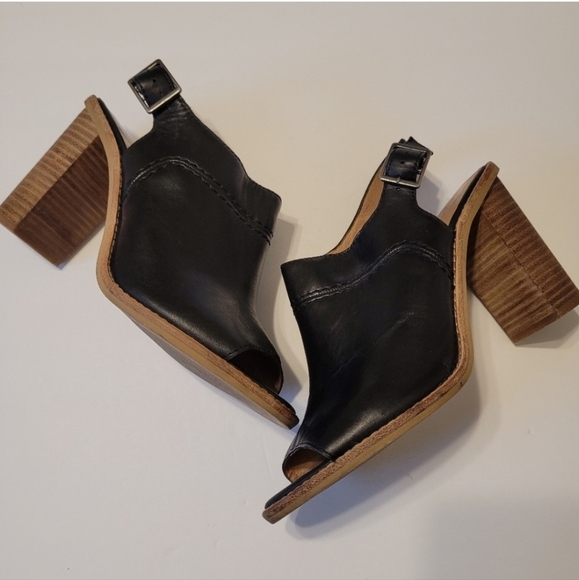 Madewell leather heels Size 9.5 - Picture 5 of 13